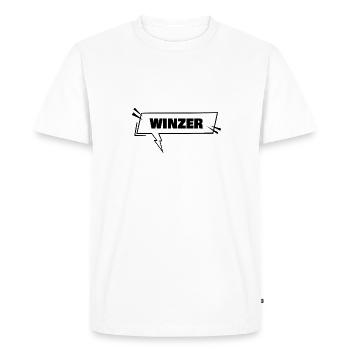 Vigneron - T-shirt Premium bio Homme - blanc - Devant - Nico (187cm)
