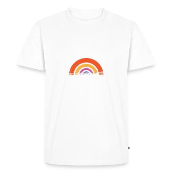 Aide-enseignant(e) Éducateur scolaire suppléant - T-shirt Premium bio Homme - blanc - Devant - Nico (187cm)