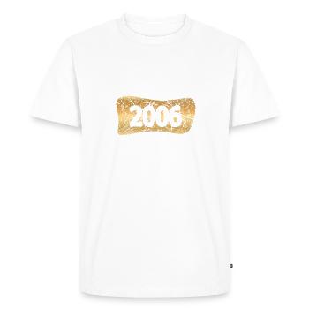 2006 - T-shirt Premium bio Homme - blanc - Devant - Nico (187cm)
