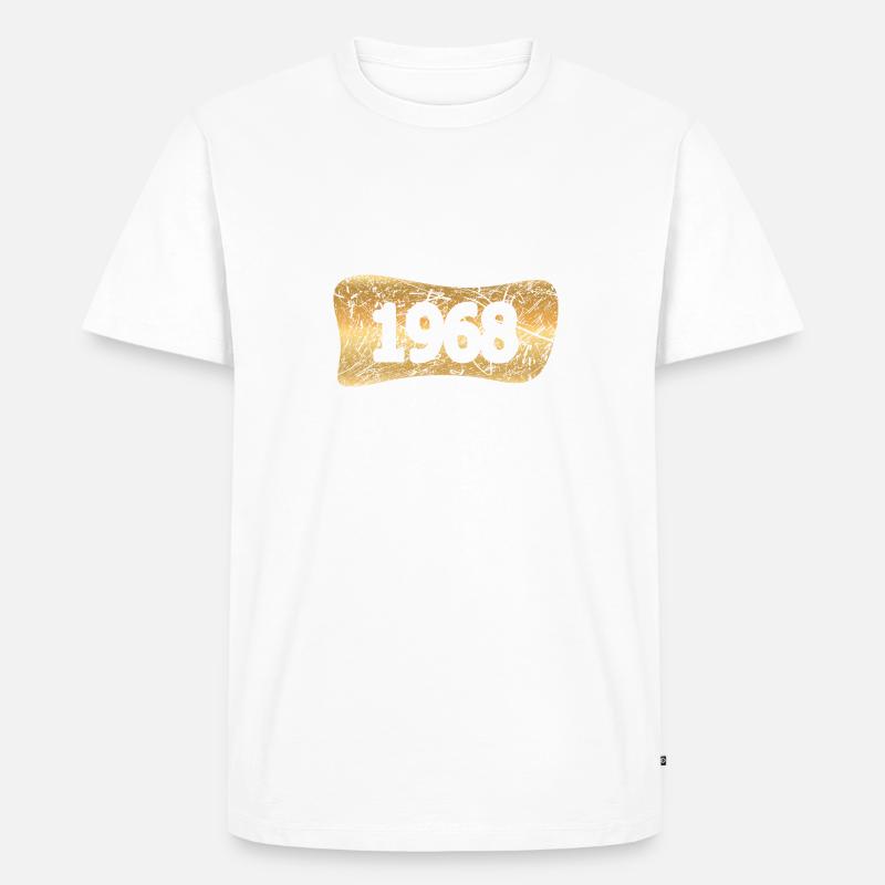Goldbarrren 1968 - Männer Premium Bio T-Shirt - undefined