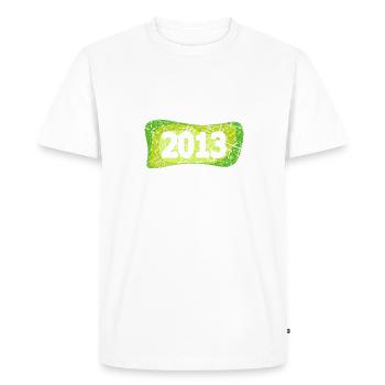 Kratzer 2013 - T-shirt Premium bio Homme - blanc - Devant - Nico (187cm)