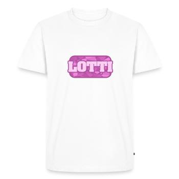 Gift for Lotti - Men's Premium Organic T-Shirt - white - Front - Nico (187cm)