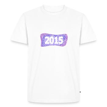 2015 - T-shirt Premium bio Homme - blanc - Devant - Nico (187cm)