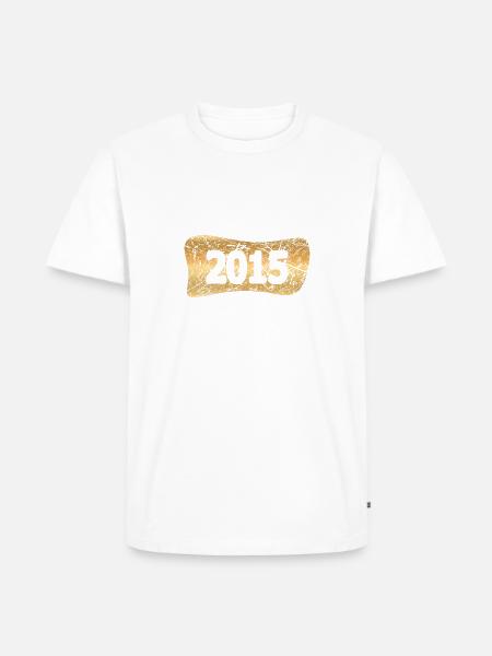 Gold Bar 2015 - Men's Premium Organic T-Shirt -