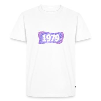 1979 - T-shirt Premium bio Homme - blanc - Devant - Nico (187cm)