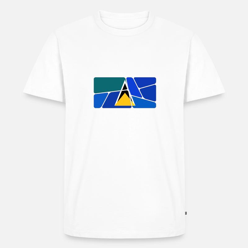 St Lucia - Männer Premium Bio T-Shirt - undefined