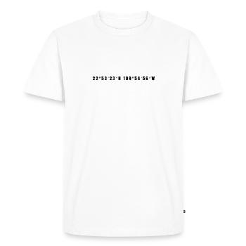 Cabo San Lucas, Mexico - Men's Premium Organic T-Shirt - white - Front - Nico (187cm)