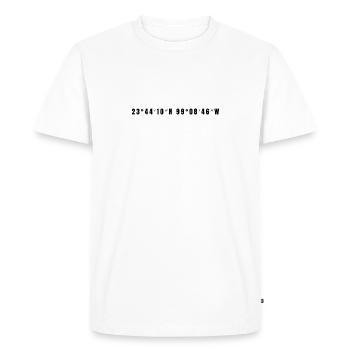 Ciudad, Victoria, Mexique - T-shirt Premium bio Homme - blanc - Devant - Nico (187cm)