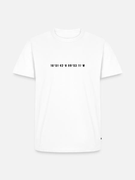 Acapulco Mexiko - Männer Premium Bio T-Shirt - Weiß