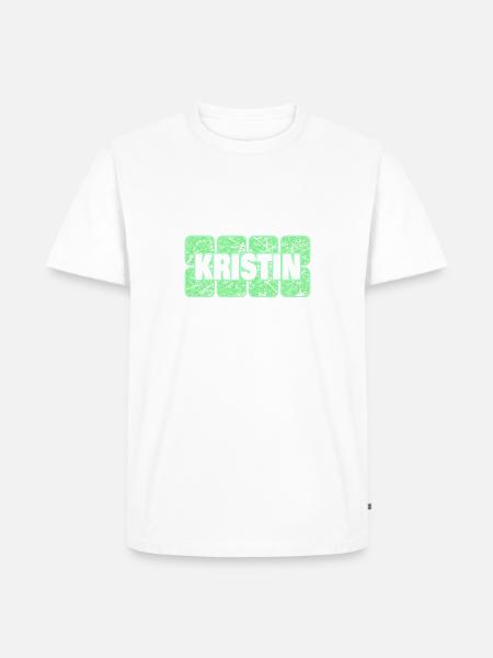 First name Kristin - Men's Premium Organic T-Shirt -