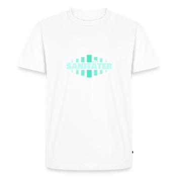 Occupation Paramedic - Men's Premium Organic T-Shirt - white - Front - Nico (187cm)