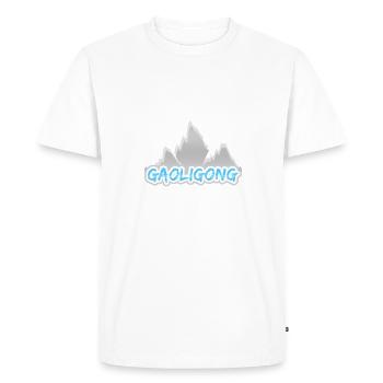 Mount Gaoligong - Men's Premium Organic T-Shirt - white - Front - Nico (187cm)