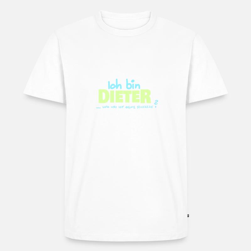 Dieter - Männer Premium Bio T-Shirt - undefined
