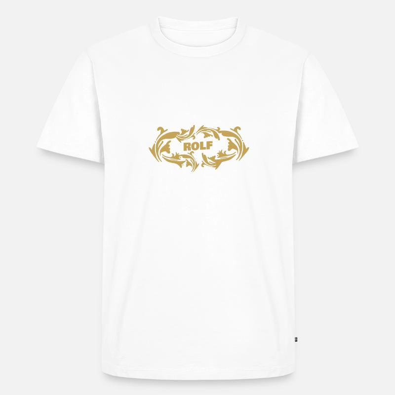 Geschenkidee Rolf - Männer Premium Bio T-Shirt - undefined