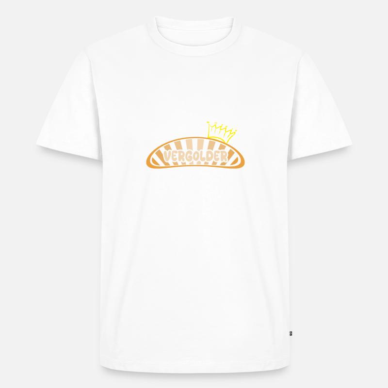 Vergolder als Beruf - Männer Premium Bio T-Shirt - undefined