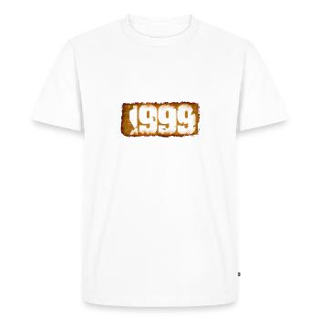 1999 - Men's Premium Organic T-Shirt - white - Front - Nico (187cm)