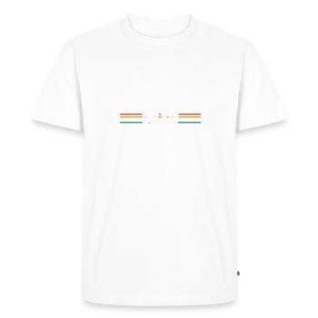 Belkis (en anglais seulement) - T-shirt Premium bio Homme - blanc - Devant - Nico (187cm)