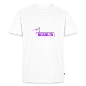 Sister Rosalia - Men's Premium Organic T-Shirt - white - Front - Nico (187cm)