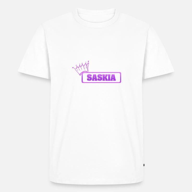Saskia als Schwester - Männer Premium Bio T-Shirt - undefined