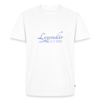 Héroïne 1993 - T-shirt Premium bio Homme - blanc - Devant - Nico (187cm)