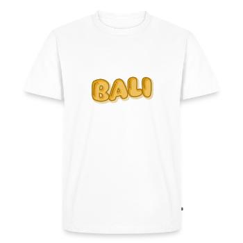 Vacances Bali - T-shirt Premium bio Homme - blanc - Devant - Nico (187cm)