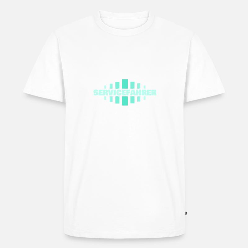 Beruf Servicefahrer - Männer Premium Bio T-Shirt - undefined