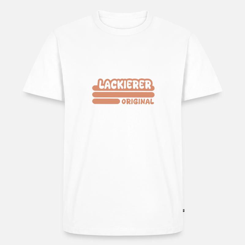 Beruf Lackierer - Männer Premium Bio T-Shirt - undefined