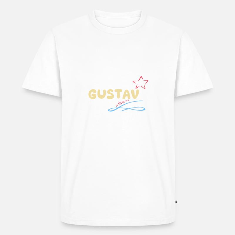 Geschenk Gustav - Männer Premium Bio T-Shirt - undefined