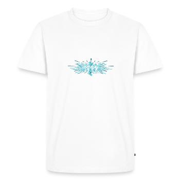 Born 1999 - Men's Premium Organic T-Shirt - white - Front - Nico (187cm)