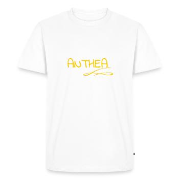 Cadeau pour Anthéa - T-shirt Premium bio Homme - blanc - Devant - Nico (187cm)