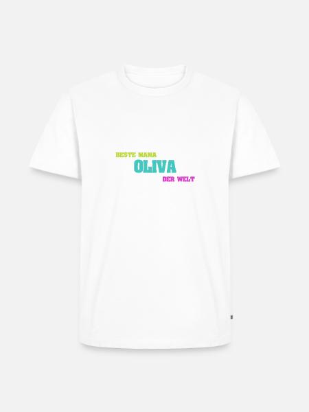 Geschenk für Oliva - Männer Premium Bio T-Shirt -