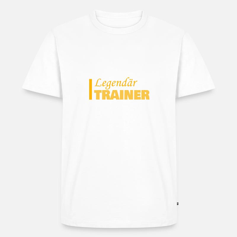 Beruf Trainer - Männer Premium Bio T-Shirt - undefined
