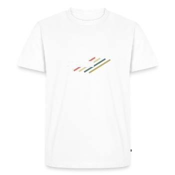 Workplace: Winegrowers - Men's Premium Organic T-Shirt - white - Front - Nico (187cm)