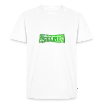 Celine as a first name - Men's Premium Organic T-Shirt - white - Front - Nico (187cm)