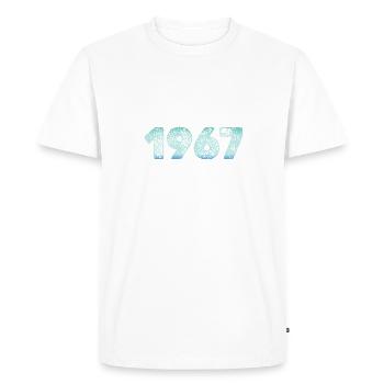 Ice 1967 - Men's Premium Organic T-Shirt - white - Front - Nico (187cm)