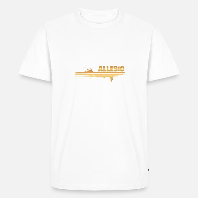 Malerei Allesio - Männer Premium Bio T-Shirt - undefined