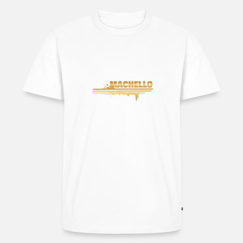 Farbklecks Machello - Männer Premium Bio T-Shirt - undefined