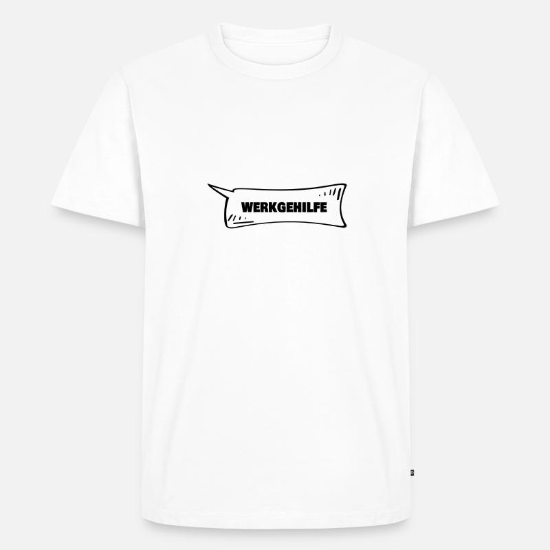 Speech Bubble Tool Assistant - Men's Premium Organic T-Shirt - undefined
