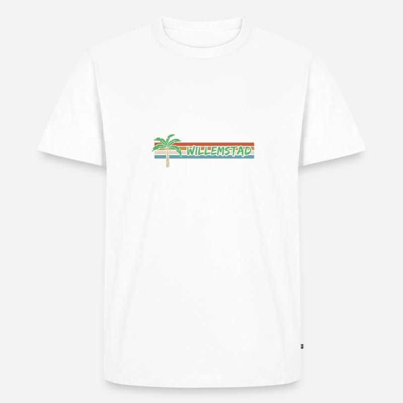 Urlaub Willemstad - Männer Premium Bio T-Shirt - undefined