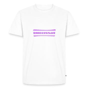 Bachelor Sex pour Melissa Wedding Bachelorette - T-shirt Premium bio Homme - blanc - Devant - Nico (187cm)