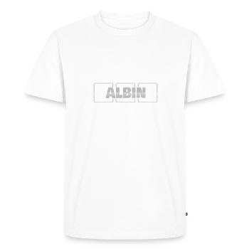 Albin - T-shirt Premium bio Homme - blanc - Devant - Nico (187cm)