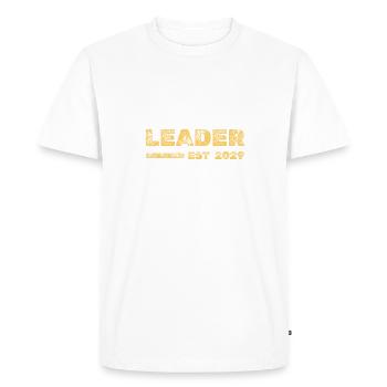 2029 - T-shirt Premium bio Homme - blanc - Devant - Nico (187cm)