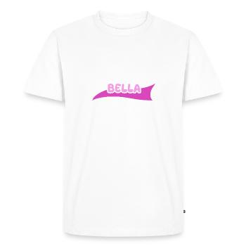 Bella as a given name - Men's Premium Organic T-Shirt - white - Front - Nico (187cm)