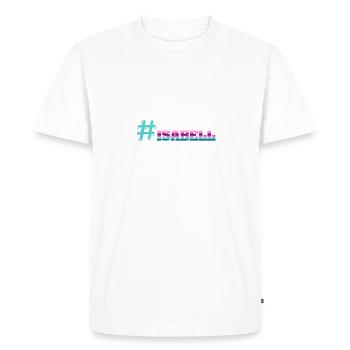 Cadeau pour Isabell - T-shirt Premium bio Homme - blanc - Devant - Nico (187cm)