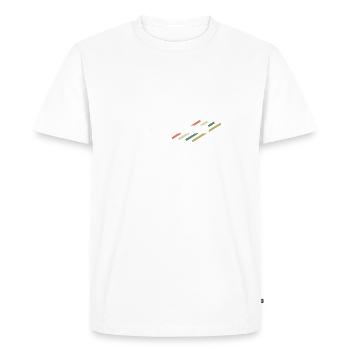Furnace builders as a workplace - Men's Premium Organic T-Shirt - white - Front - Nico (187cm)