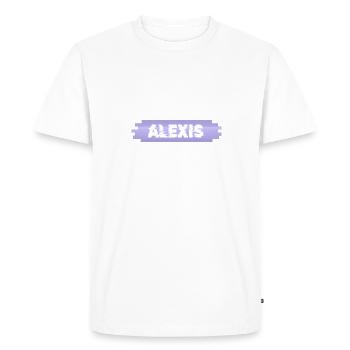 Mère Alexis - T-shirt Premium bio Homme - blanc - Devant - Nico (187cm)