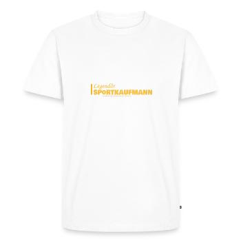 Sports Management Assistant as a Profession - Men's Premium Organic T-Shirt - white - Front - Nico (187cm)