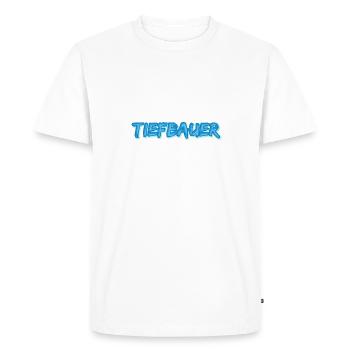 Ingénieur civil comme métier - T-shirt Premium bio Homme - blanc - Devant - Nico (187cm)