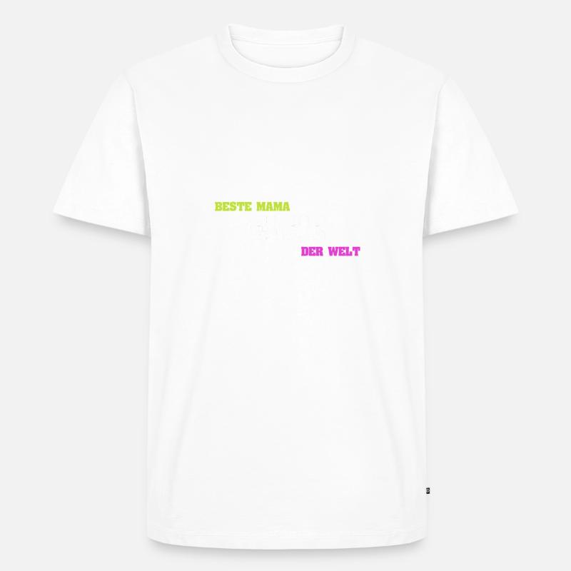 Elfie als Mutter - Männer Premium Bio T-Shirt - undefined