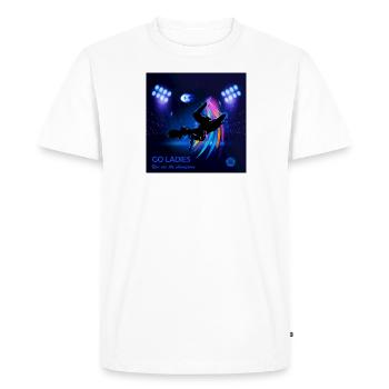 Football Euro féminin 2022 - T-shirt Premium bio Homme - blanc - Devant - Nico (187cm)